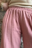 Santos Cushion Cotton Quirky Pant Soft Terracotta